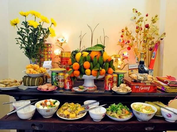 Bài văn khấn đêm giao thừa trong nhà