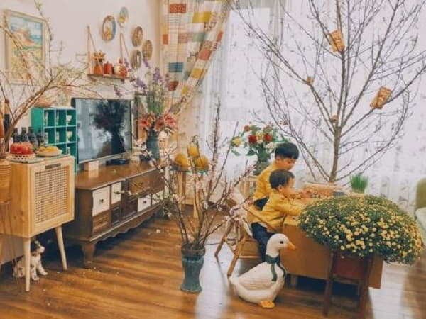 Trang trí nhà quá lòe loẹt