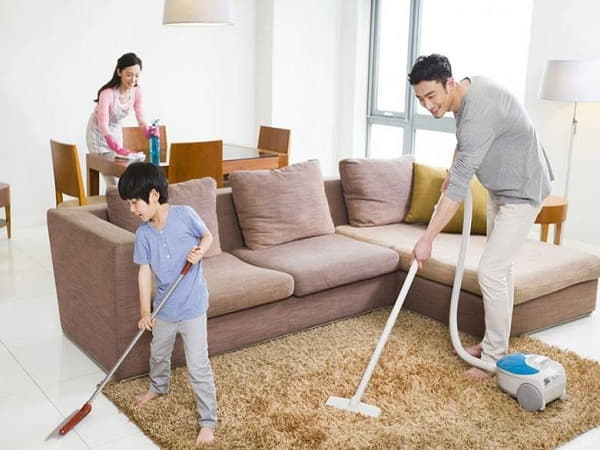 Việc cần làm khi dọn đến nơi ở mới: dọn dẹp phòng