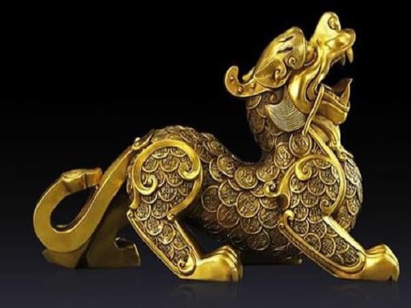 Tỳ hưu là linh vật phong thủy mang tài lộc