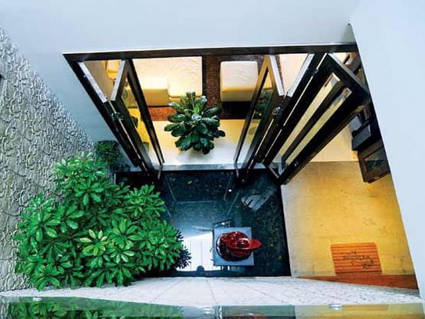 Cách trang trí và bố trí giếng trời hợp giếng trời để tăng vượng khí