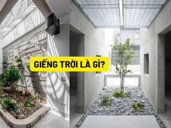 Giếng trời là gì và vai trò trong phong thủy nhà ở