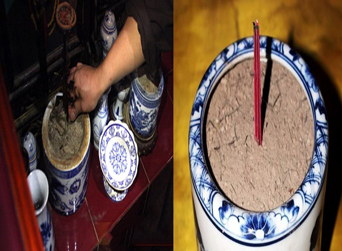 Văn khấn rút chân nhang, xin phép lau dọn bàn thờ dịp cuối năm