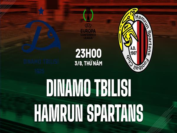 Nhận định Dinamo Tbilisi vs Hamrun Spartans, 23h ngày 3/8