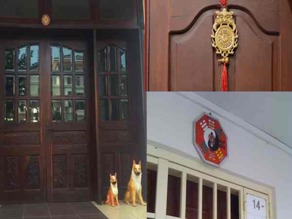 hóa giải gương bát quái nhà đối diện